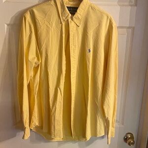 Polo by Ralph Lauren Yellow Casual Button Down Shirt
